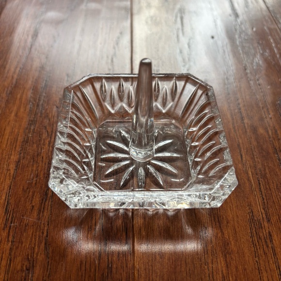 Clear Glass Trinket Ring Holder - Picture 4 of 6